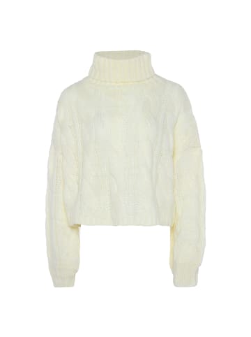 Blonda Damen Sweater in WOLLWEISS