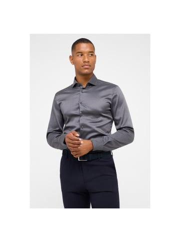 Eterna Langarmhemd in Grau