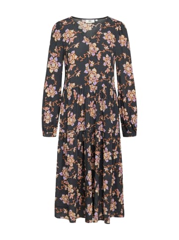 Noa Noa Langes Kleid EllenNN in Print Black-Purple