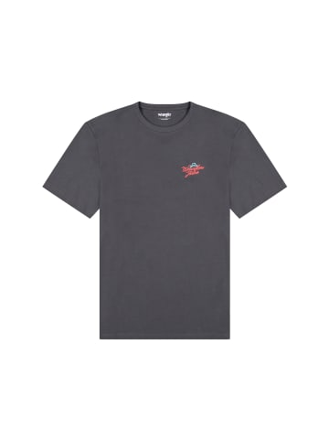 Wrangler T-Shirt Graphic in Faded Black