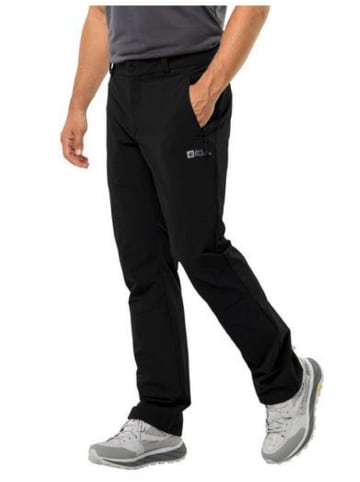 Jack Wolfskin Outdoorhose HOLDSTEIG PANTS M in Schwarz