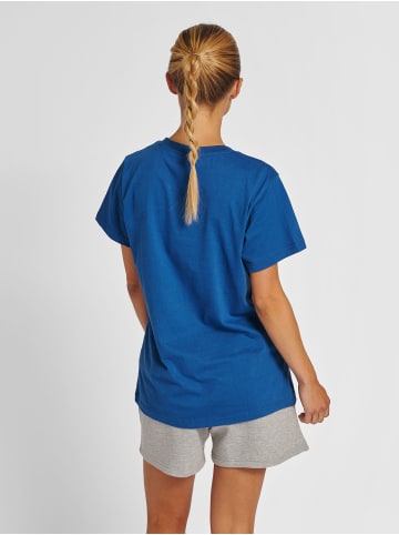 Hummel T-Shirt Hmlred Damen in TRUE BLUE