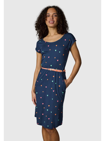 ragwear Sommerkleid Lilithe Hearts YOUMODO in Night Blue