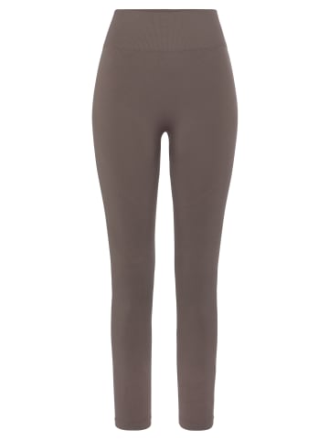 LASCANA Seamless Leggings in braun