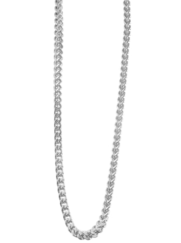 Adeliás Unisex Halskette aus Edelstahl 60 cm in silber