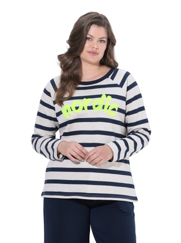 LAURASØN Sweatshirt in soft granit