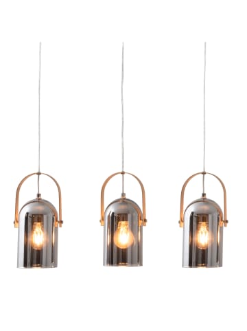 näve Pendelleuchte "VIDRIO" in silber - (L)11.5 cm x (B)64 cm x (H)141 cm