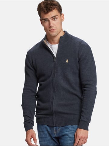 MCS Strickjacke Alfie in Navy Melange