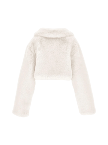 Monnalisa Felljacke 79B103 Weiß