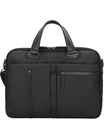 D&N Basic Line Aktentasche 42 cm Laptopfach in schwarz