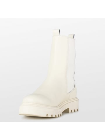 PS Poelman Chelsea-Stiefel "SATUNRO" in Creme