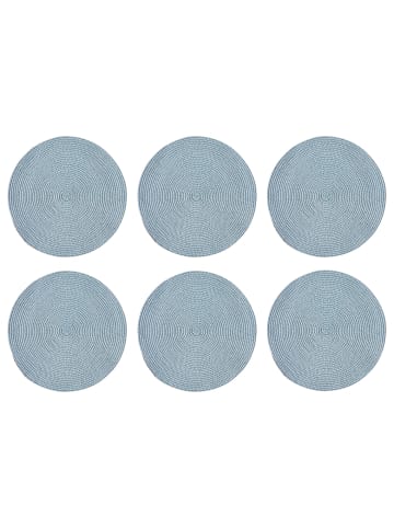 Butlers Tischset AMBIENTE 6er-Set in Hellblau