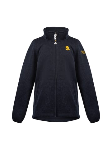 Schmuddelwedda Jungen (Kids) Strickfleecejacke Für Kinder in Marine Melange