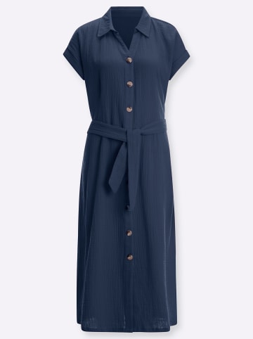 Sieh an! Kleid in dunkelblau
