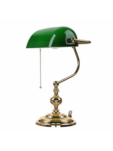 Licht-Erlebnisse Tischlampe (B)26 x (L)39 x (H)39 cm in Gold