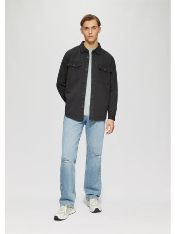QS Hemd langarm in Blau