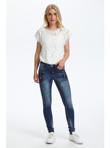 Cream Jeans Bibiana Tight fit in Rich Blue Denim