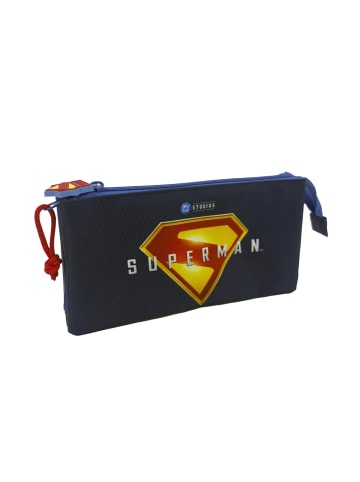DC Comics Superman Schuletui Federmappe Schulmäppchen Organizer