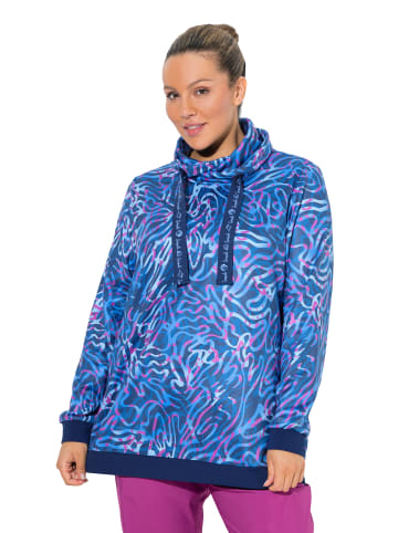 Ulla Popken Sweatshirt in dunkelblau