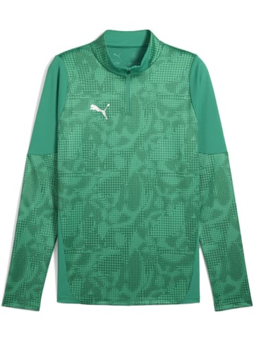 Puma Pullover "TeamCUP Training 1/4 Zip Top" in Grün