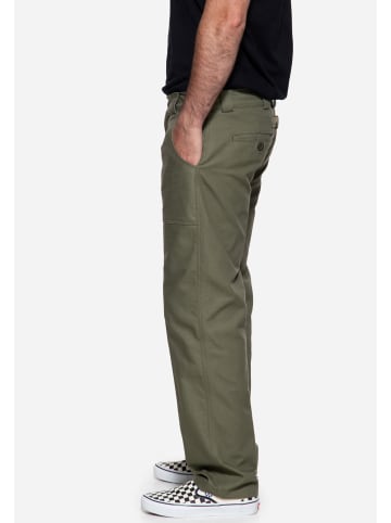 King Kerosin King Kerosin Workwear Hose in olivgrün