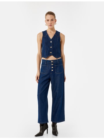 KOTON HOSEN in Dunkles Indigo