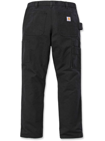 CARHARTT Arbeitshose "Stretch Dungaree 103339" in Schwarz