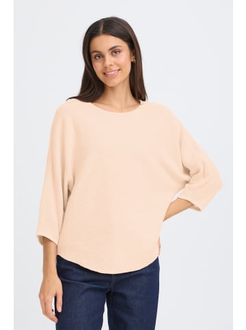 Fransa Strickpullover halbarm FRSINJA Loose fit in Rose Smoke