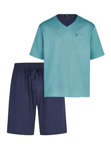 hajo Schlafanzug Klima Light in Türkis