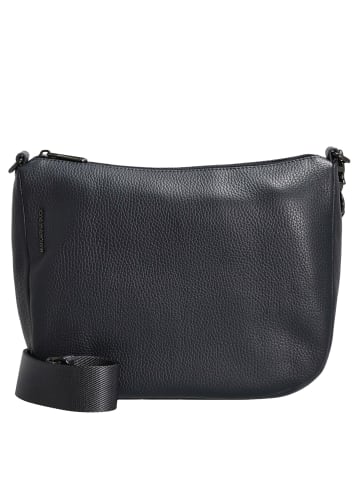 Mandarina Duck Mellow Leather Hobo - Umhängetasche 28.5 cm (warm taupe) in dress blue