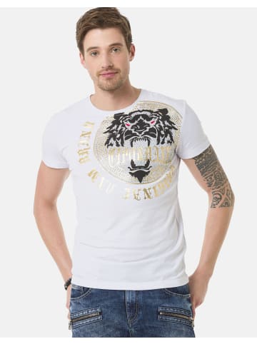 Cipo & Baxx T-Shirt in WHITE