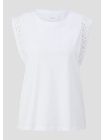 s.Oliver T-Shirt in 0100_weiß