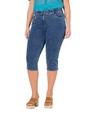 Ulla Popken Jeans in dark blue denim