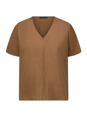 Betty Barclay Blusenshirt kurzarm in Classic Nougat