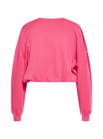 Swirly Damen Sweatshirt in Pink