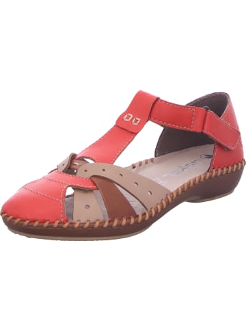 rieker Slipper in rot