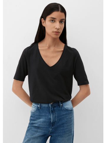 s.Oliver T-Shirt kurzarm in Schwarz