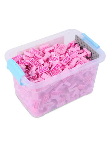 Katara 520 Steine Bausteine Platte Kompatibel LEGO®, Sluban, Papimax, Q-Bricks & mehr in pink