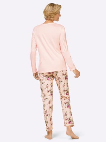 WITT WEIDEN Schlafanzug in hellrosé-bedruckt