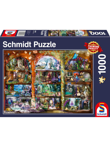 Schmidt Spiele Märchen-Zauber Puzzle 1.000 Teile | Erwachsenenpuzzle Standard