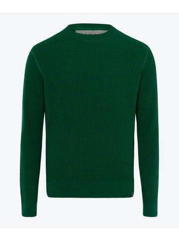 BRAX  Rundhalspullover für Herren in blau