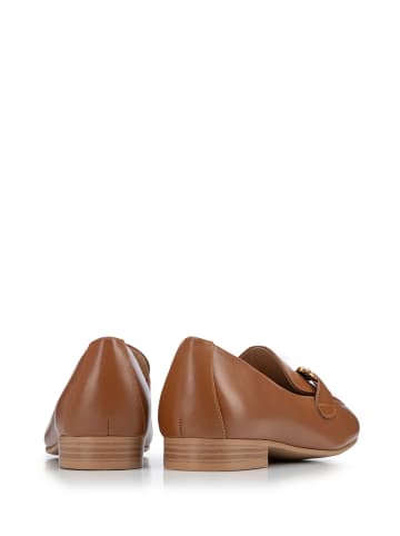 Wittchen Damen Mokassins Aus Leder Mit Schnalle in Brown