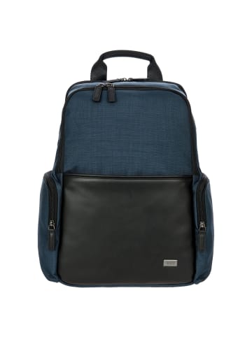 BRIC`s Monza Rucksack 45 cm Laptopfach in navy blue-black