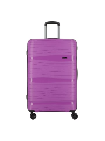 D&N Travel Line 4300 4 Rollen Trolley L 78 cm in purple