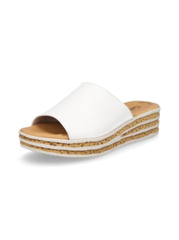 Gabor Fashion Keil-Pantolette in weiß