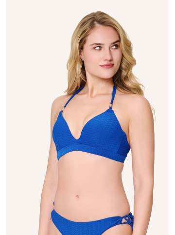 Linga Dore Bikini top Triangel in blau