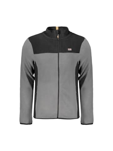 NORWAY 1963 Grau Polyester Herren Pullover