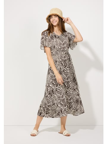 More & More Blusenkleid in twotone animal print