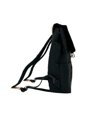 Nautica Tagesrucksack 10L klein Damen Herren Polyester 4 Farben in Schwarz