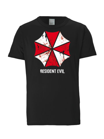 Logoshirt Print T-Shirt Resident Evil in schwarz